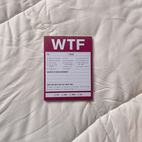 WTF Notepad - Picture 1 of 3